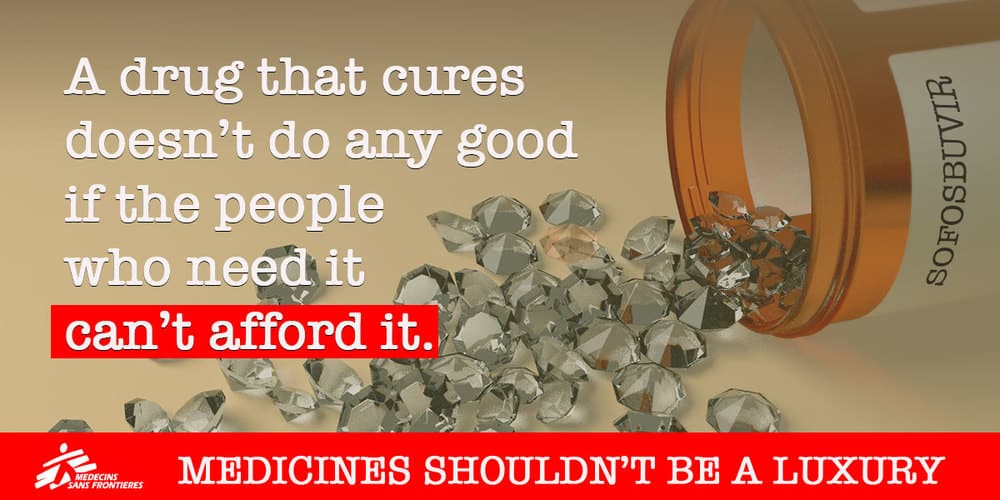 MSF and groups call for end to Gilead&rsquo;s unwarranted hepatitis C grug monopoly in Europe