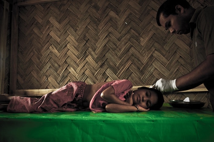 In Cox’s Bazar, near the border with Myanmar, MSF provides much-needed medical care to stateless Rohingya and the host community. Photo: Cristina De Middel