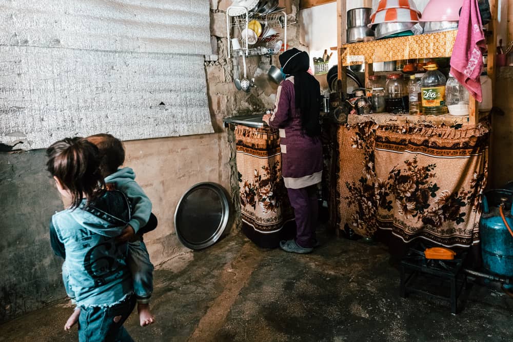 With the economic crisis in Lebanon, Ahmed’s family has increasingly struggled to buy basic items. “Everything is at least four times more expensive. We save all our money for food and fuel. There is nothing left for clothes or drugs.” Lebanon, December 2020. © KARINE PIERRE/HANS LUCASINSTAGRAM: @PICS_STONE