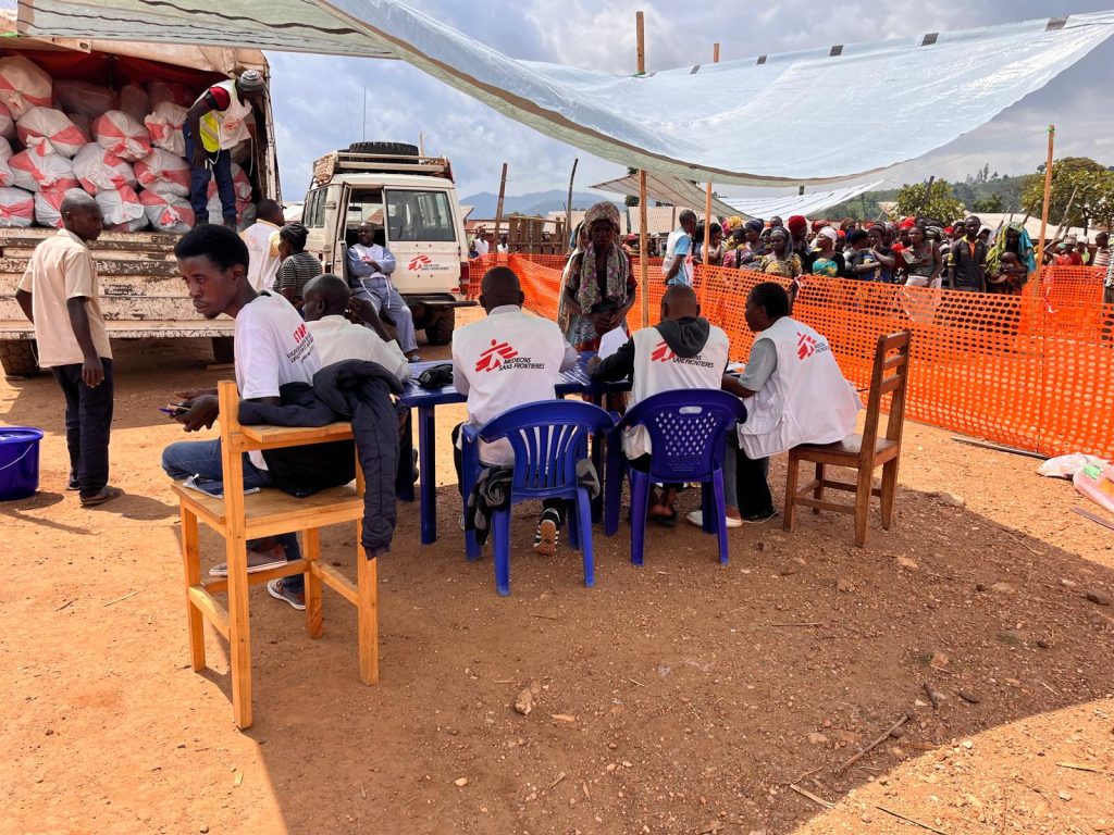 Population displaced by conflicts in Bambo-North Kivu