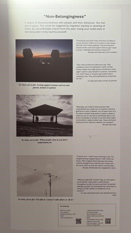 Loneliness exhibit 4