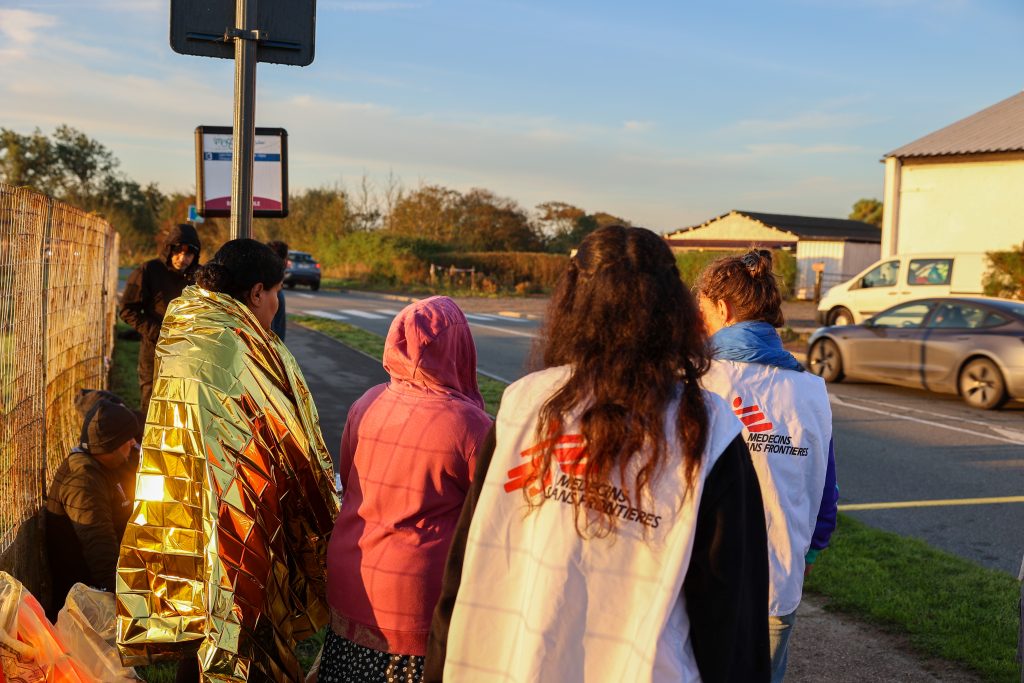 Providing assistance to survivors of failed attempts to cross th