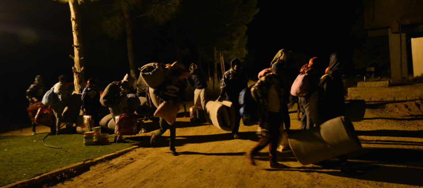 Refugees being transferred from Zintan to their countries of origin, organised by IOM. The transfer was eventually cancelled and people went back into detention. June 2019. © JÉRÔME TUBIANA/MSF